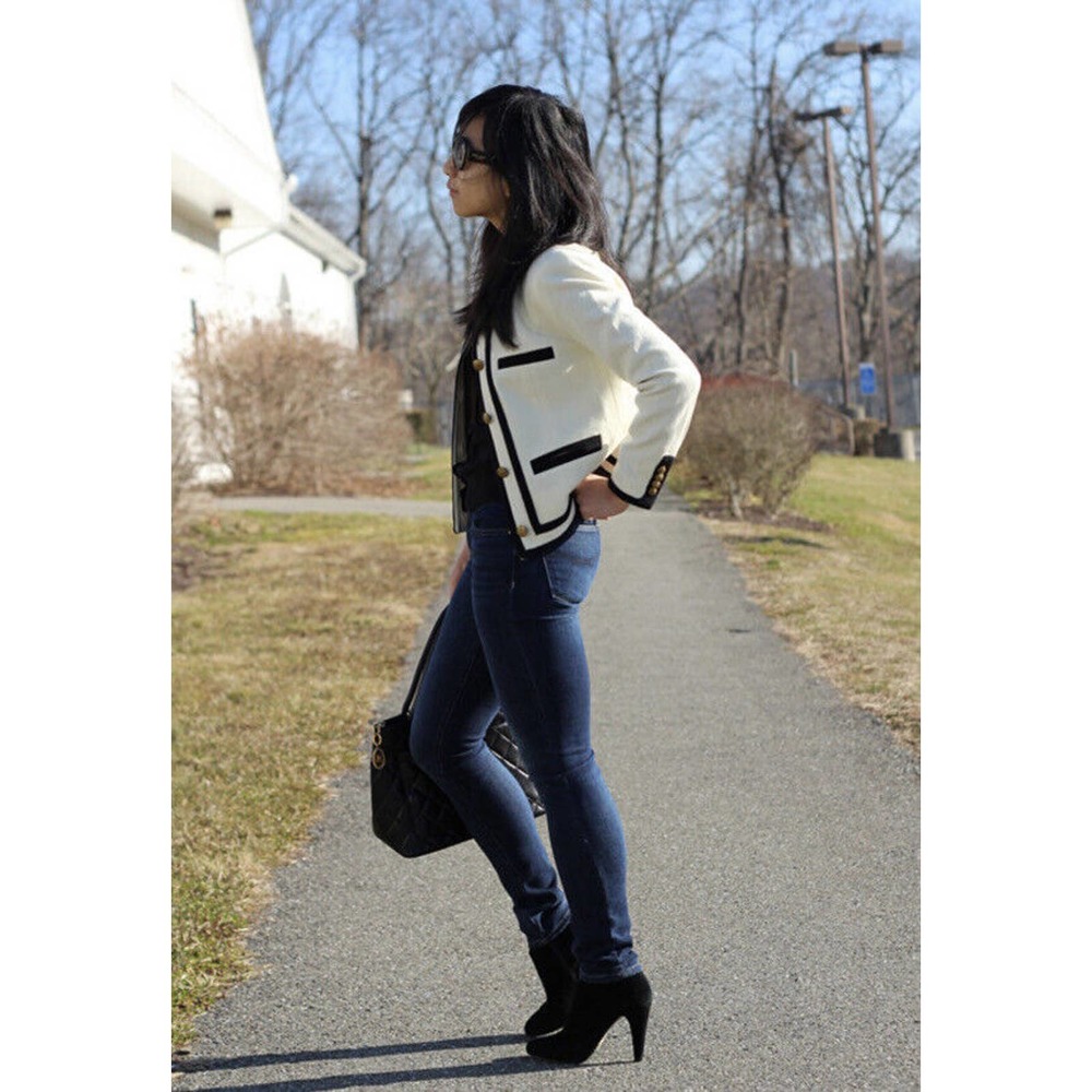 J Crew Fanfare Jacket In Felted Wool Women’s Size 6 - Picture 10 of 10